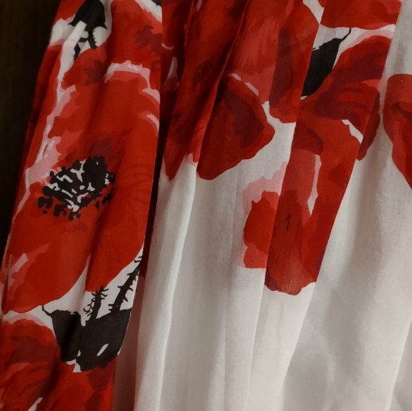Anthropologie Poppy Print Skirt - Picture 2 of 5